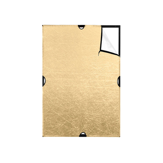 Extra Scrim Gold/White 42 x 72", 100 x 180 cm