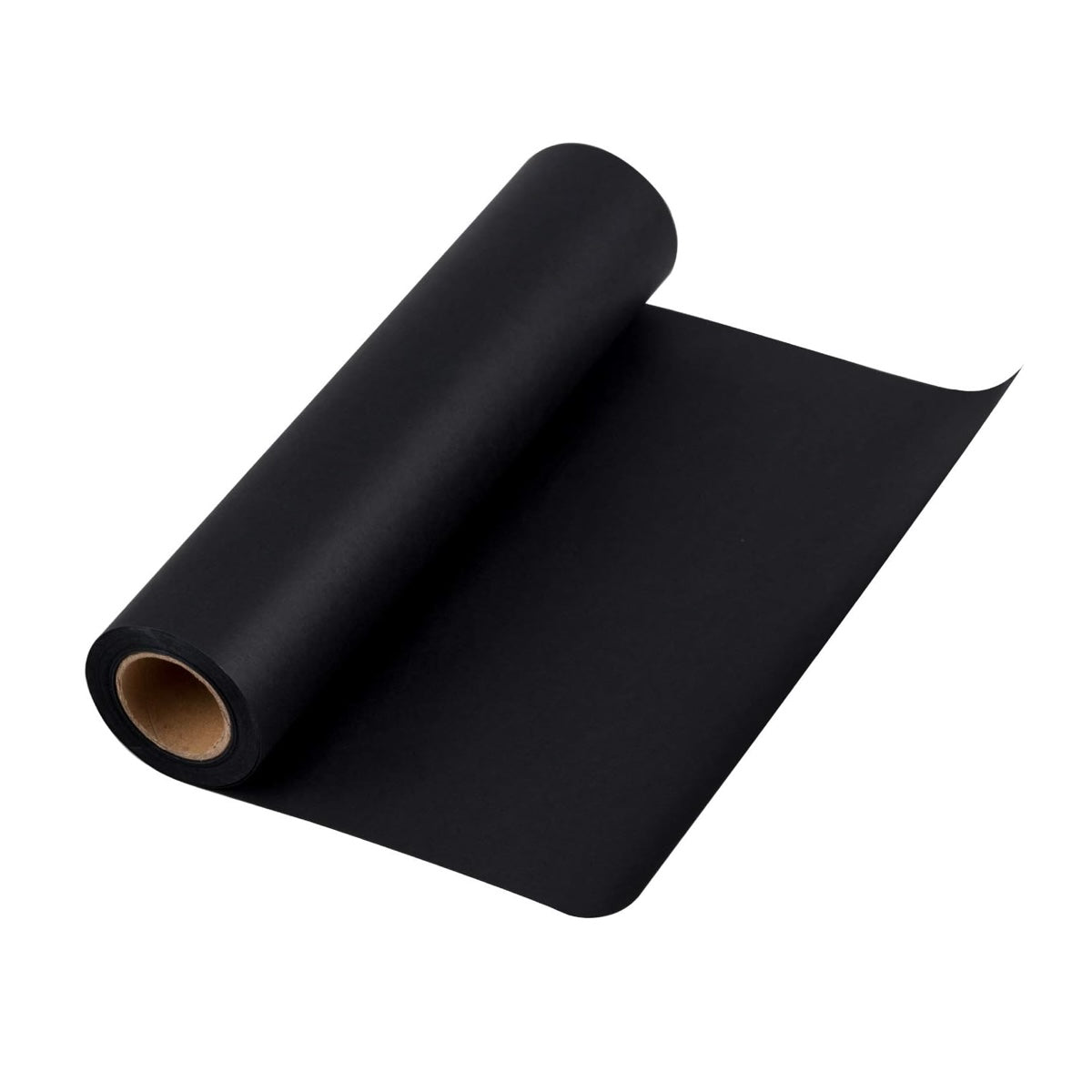 Rollo de papel, 100 x 500 cm, 3' x 15' negro