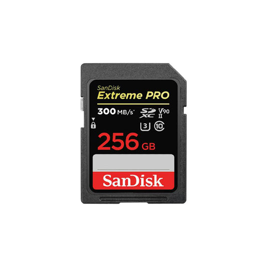 SDXC - II, V90 Card, 256GB, 300MB/s