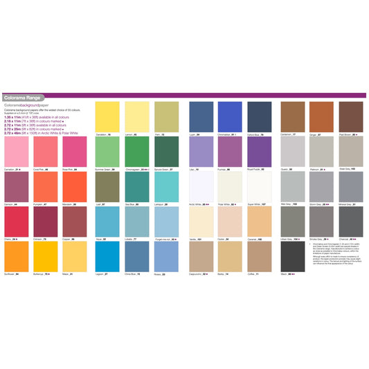 Rollo de Fondo 2,70 x 11 m / 9 x 36'