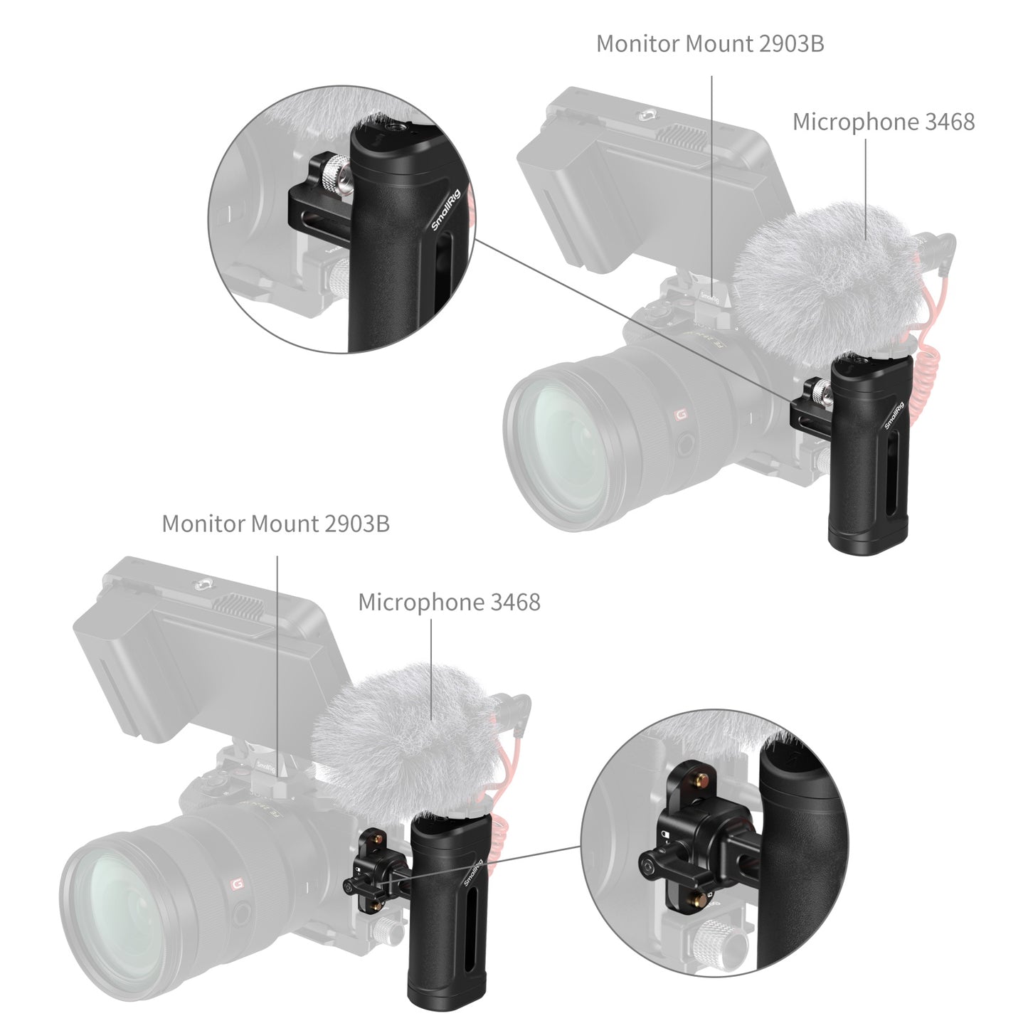 Lightweight mini Side Handle Kit (Lite)