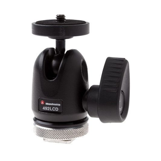Manfrotto Micro Ball Head with Hot Shoe Mount (492)