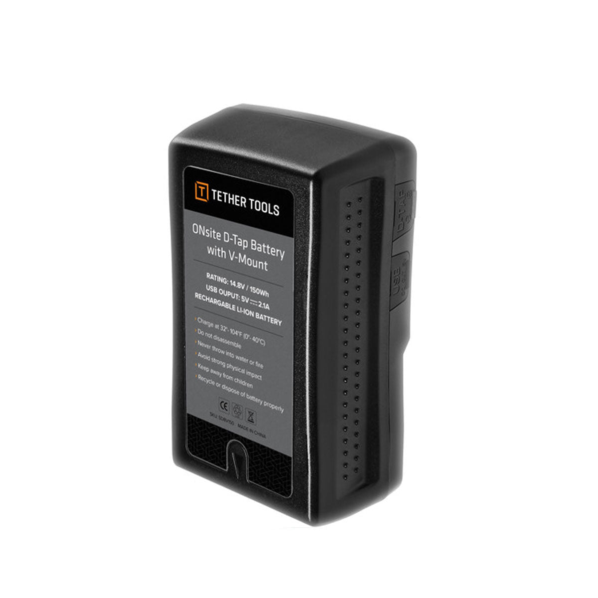 Tethertools V-mount Li-Ion Battery 14.8V, 150Wh