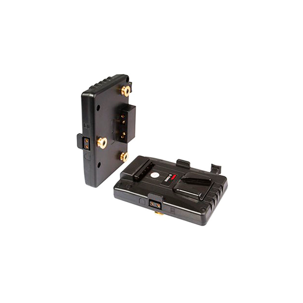 Gold mount to V-mount battery adaptor