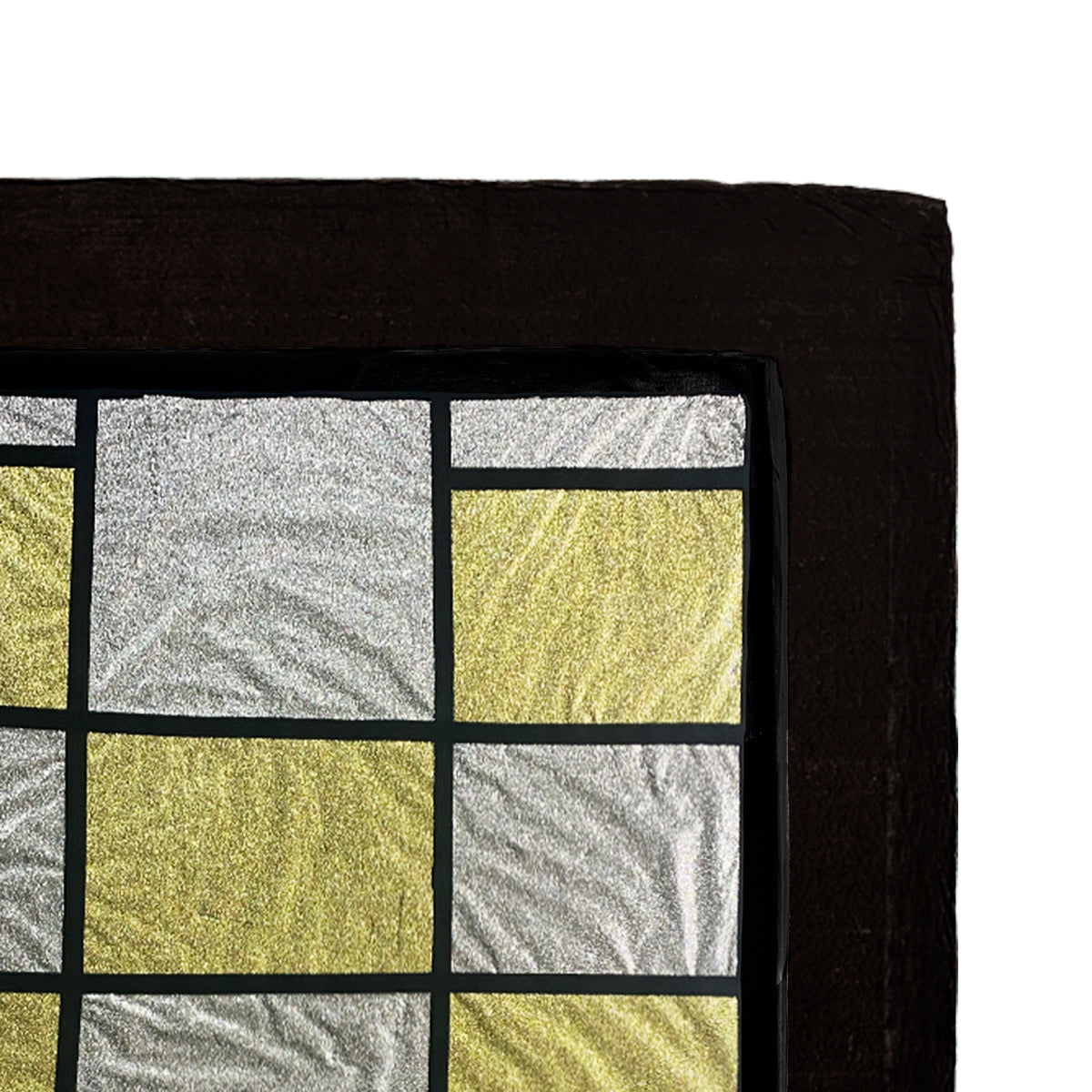 Polyboard checker/black 120 x 120 cm / 4 x 4'