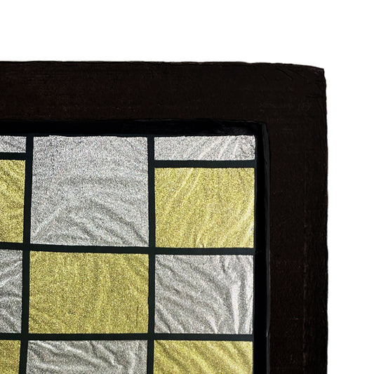 Polyboard checker/black 120 x 120 cm / 4 x 4'