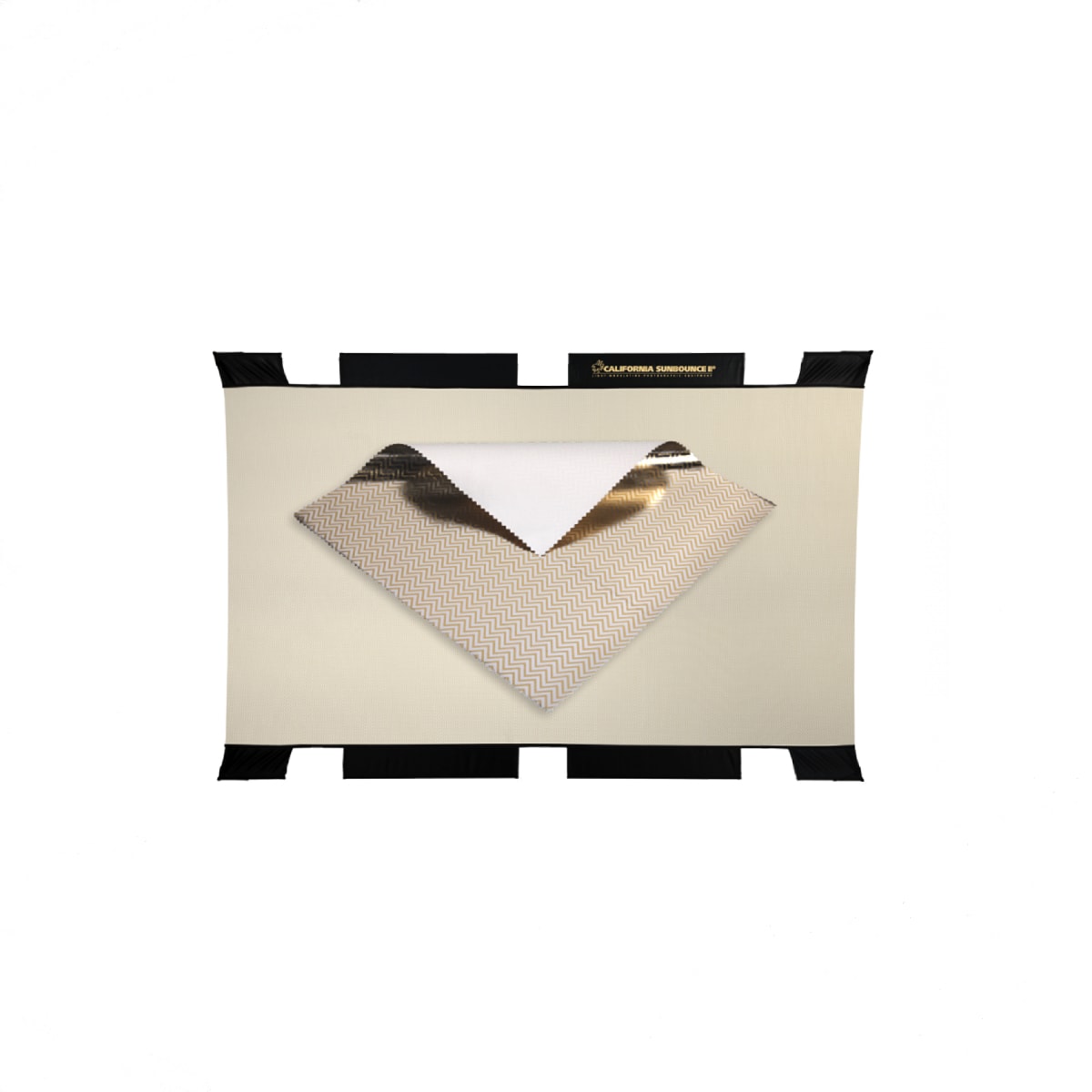 Sunbounce Extra Scrim for Pro, zebra gold/silver, white