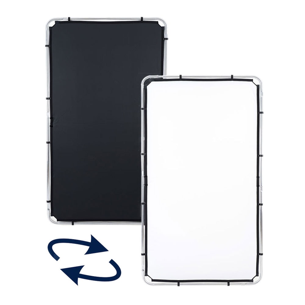 Lastolite Skylite Medium Extra Scrim, black, white