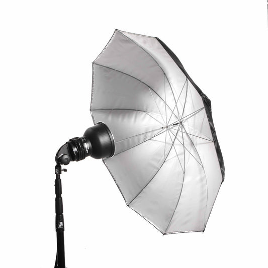 Umbrella white/translucent, 115 cm / 3.7'