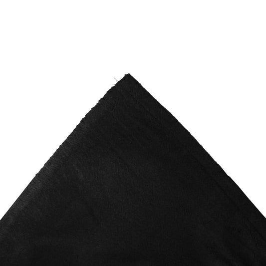 Black Material/Molton 1500 x 200 cm / 32 x 9' (EXTRA LARGE)