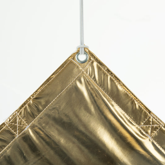 Scrim for Butterfly 180 x 180 cm / 6 x 6', gold/white