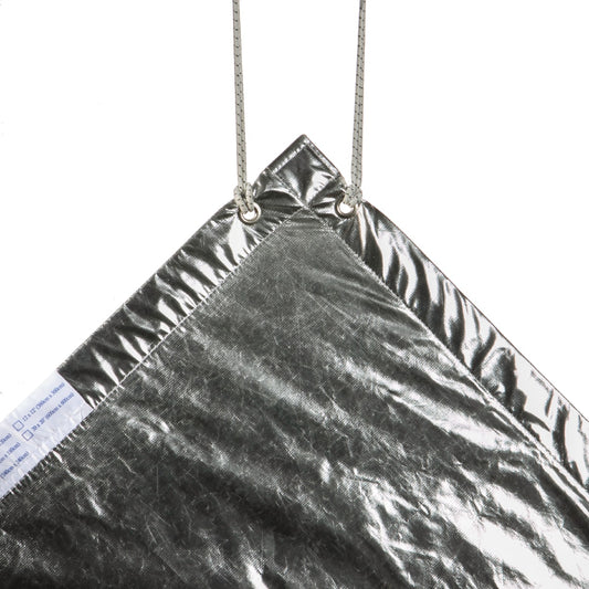 Scrim for Butterfly 180 x 180 cm / 6 x 6', silver/white