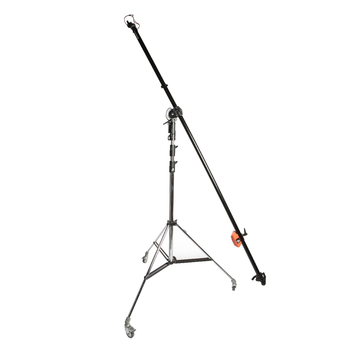 Manfrotto Super Boom (025BS), w/ Heavy Duty Stand (126CSU), rolls