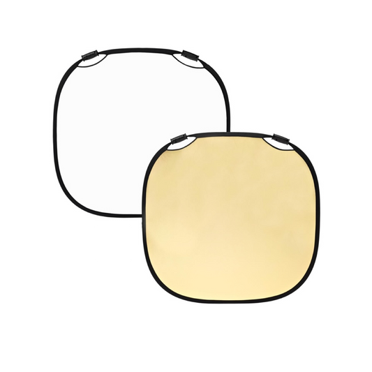 Collapsible Reflector Gold/White L (120cm/47")