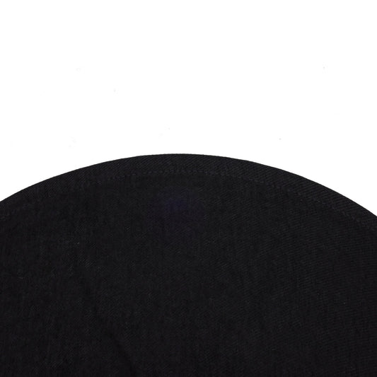 Black Material/Molton, 300 cm / 9' (ROUND)