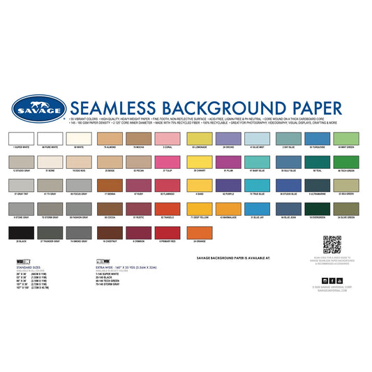 Background Roll 1,35 x 11 m / 4,5 x 36'