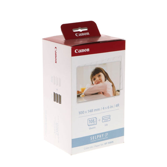 Canon  Ink Cartridge + Paper (108 sheets) for Canon Selphy CP1200