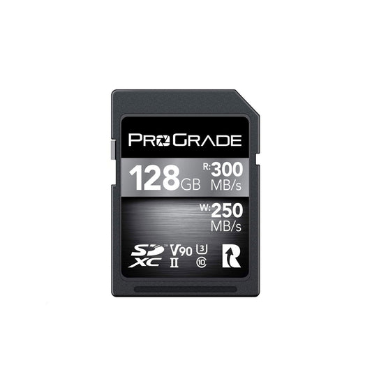 Prograde SDXC - II, V90 Card, 128GB, 300MB/s